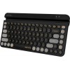 Клавиатура A4Tech FBK30 черный/серый - беспроводная USB мультимедийная клавиатура с BT/Radio slim дизайном