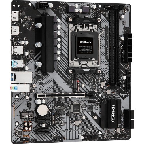 Купить материнскую плату Asrock B650M-H/M.2+ Socket AM5 - AMD B650, 2xDDR5, mATX, RAID, HDMI, DP