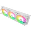 Водяное охлаждение для процессора/ Water Cooling System Thermalright Frozen Warframe 360 Ultra White Argb (360mm, White, ARGB/ Fans: 3x120mm, 70.84CFM, 29.8dBA, 2000RPM/ Pump height 60mm, 23dBA, 3000RPM, Rad thickness 27mm/ S: 1200, 1700, 1851, 2011, 2066