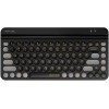 Клавиатура A4Tech FBK30 черный/серый - беспроводная USB мультимедийная клавиатура с BT/Radio slim дизайном