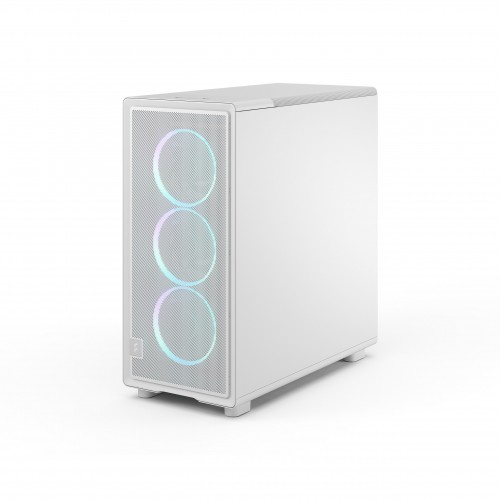 Корпус ПК Fractal Design Epoch TG RGB White - Midi-Tower с 3x120mm ARGB и USB 3.2 Type-C