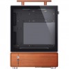 Корпус JONSBO T7 Mini-Tower без блока питания: стильный серебристый корпус для mATX и mITX с USB-A 3.0 и USB-C 3.2