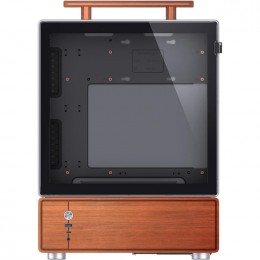 Корпус без блока питания/ Case JONSBO T7, Mini-Tower, TG, no fan, 1xUSB-A 3.0 + 1xUSB-C 3.2, mATX, mITX Silver