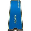 Твердотельный накопитель/ ADATA SSD LEGEND 710, 512GB, M.2(22x80mm), NVMe 1.4, PCIe 3.0 x4, 3D NAND, R/W 2400/1000MB/s, IOPs 90 000/150 000, TBW 130, DWPD 0.23, with Heat Sink (3 года) ADATA