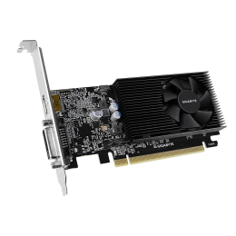 Видеокарта/ VGA GIGABYTE NVIDIA GeForce GT 1030 2GB, DDR4/64-bit, PCIe 3.0, 1xDVI-D, 1xHDMI 2.0, 1-slot