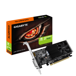 Видеокарта/ VGA GIGABYTE NVIDIA GeForce GT 1030 2GB, DDR4/64-bit, PCIe 3.0, 1xDVI-D, 1xHDMI 2.0, 1-slot