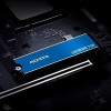 Твердотельный накопитель/ ADATA SSD LEGEND 710, 512GB, M.2(22x80mm), NVMe 1.4, PCIe 3.0 x4, 3D NAND, R/W 2400/1000MB/s, IOPs 90 000/150 000, TBW 130, DWPD 0.23, with Heat Sink (3 года) ADATA