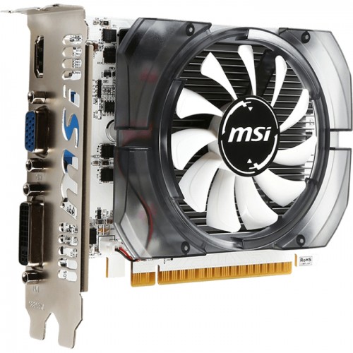Видеокарта/ VGA MSI NVIDIA GeForce GT N730-2GD3V3 2GB, DDR3/128-bit, PCIe 2.0, 1xD-Sub, 1xHDMI 1.4, 1xDVI-I, 1-slot MSI