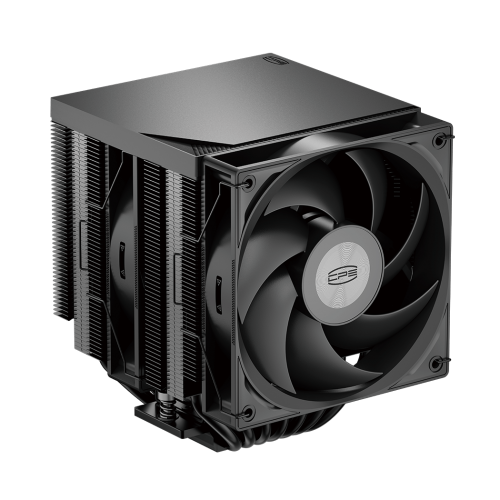 Кулер для процессора PCCooler RT720 TC BK: Высокопроизводительное охлаждение (270W, 4-pin PWM, 73.32CFM) для AM5/AM4 в черном исполнении