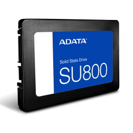 Твердотельный накопитель/ ADATA SSD Ultimate SU800, 256GB, 2.5" 7mm, SATA3, 3D TLC, R/W 560/520MB/s, IOPs 80 000/85 000, DRAM buffer 256MB, TBW 200, DWPD 0.7 (3 года)