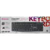 Defender Проводная клавиатура Concept HB-164 RU,черный,104+FN,1.8м Defender
