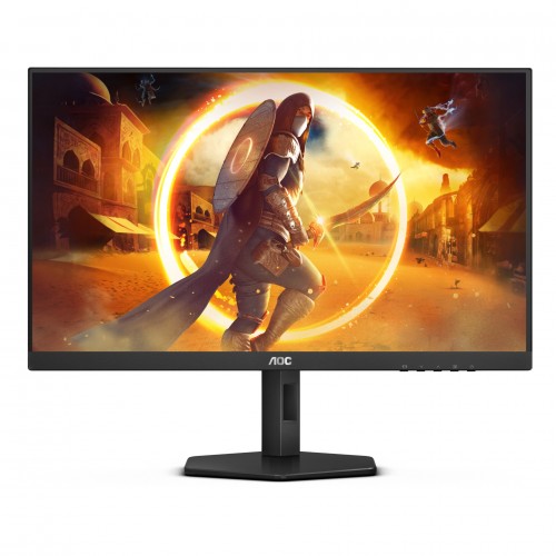 AOC Q27G4X 27'', 2560x1440, IPS, 180Hz, 80M:1, 450cd, 0.5ms, 2*HDMI, DP, Speakers, FreeSync, Flicker Free, G-Sync, H. Adj, pivot, VESA, 3Y, Black AOC