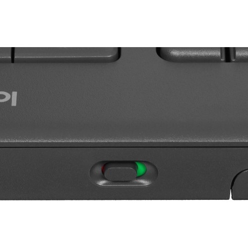 Клавиатура Logitech K400 Plus черная USB беспроводная мультимедийная - идеальный выбор для комфортного управления!
