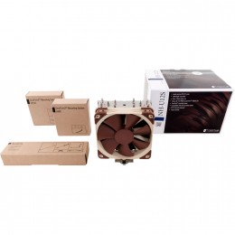 Кулер для процессора/ CPU Cooler Noctua NH-U12S (129W, 4-pin PWM, 158mm, Al/Cu, 5x6mm, 1x120x120x25mm, 54.97CFM, 22.4dBA, 1500RPM, S: 1851/1700/1200/115X, AM5/AM4, Beige/Brown)