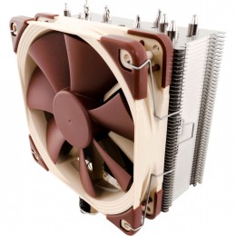 Кулер для процессора/ CPU Cooler Noctua NH-U12S (129W, 4-pin PWM, 158mm, Al/Cu, 5x6mm, 1x120x120x25mm, 54.97CFM, 22.4dBA, 1500RPM, S: 1851/1700/1200/115X, AM5/AM4, Beige/Brown)