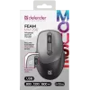 Defender Беспроводная оптическая мышь Feam MM-296 черный,4D,800-1600dpi,бесшумн Defender