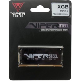 Оперативная память DDR4 16Gb 3200MHz Patriot PVS416G320C8S Steel Series RTL PC4-25600 CL22 SO-DIMM 260-pin 1.2В single rank с радиатором Ret [PVS416G320C8S]