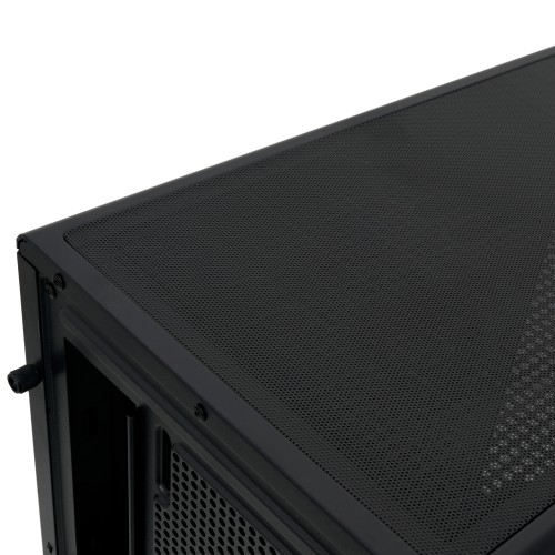 Корпус без блока питания/ Case HSPD M510, Mesh Mid Tower, Black, TG, 0.5 SPCC, no fans ATX, mATX, mITX 180/280/160mm 1x2.5", 1x3.5", 7xPCI 1xUSB-A 3.0, 1xUSB-A 1.0 517x277x418mm HSPD