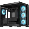 Корпус ПК PcCooler C3T700 BK: Черный ATX с поддержкой 10x120mm и 6x140mm, USB 3.0/3.1, без БП