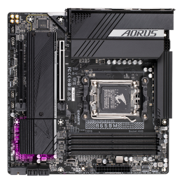 Материнская плата/ MB GIGABYTE AMD B650 sAM5, 4xDDR5(192GB), HDMI 2.1/DP, 2xPCIe 4.0x16, 1xLAN (2.5GbE), 4xSATA 6Gb/s, 2xM.2, 1xUSB-C, 7xUSB 3.2, 4xUSB 2.0, mATX