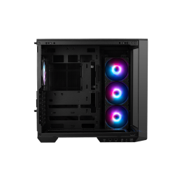 Корпус ПК без блока питания/ Case MSI MAG PANO 100R PZ, Midi-Tower, TG, 4x120mm ARGB, 2xUSB 3.2, 1xUSB 3.2 Type-C, ATX, mATX, mITX Black