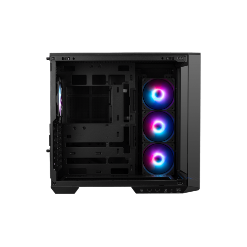 Корпус ПК MSI MAG PANO 100R PZ – Midi-Tower с 4x120mm ARGB, USB 3.2 и Type-C для ATX/mATX/mITX в черном цвете