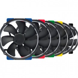 Кулер для корпуса/ Case Cooler Noctua NF-A15 HS-PWM chromax.black.swap (140x150x25mm, 4-pin PWM, 82.5CFM, 24.6dBA, 1500RPM, Black)