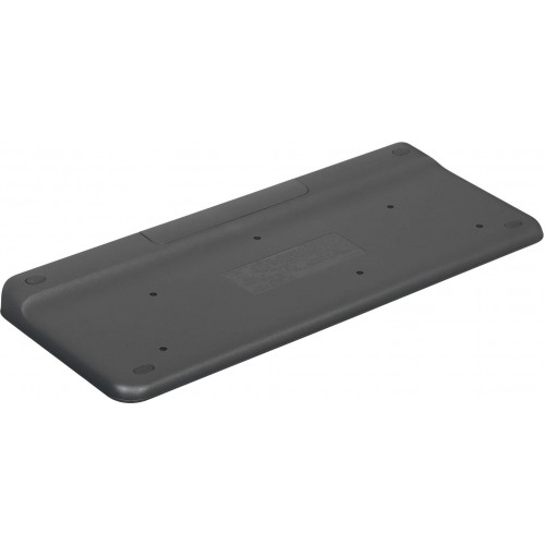 Клавиатура Logitech K400 Plus черная USB беспроводная мультимедийная - идеальный выбор для комфортного управления!