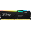 Оперативная память Kingston 8GB DDR5 6000MT/s CL30 DIMM FURY Beast RGB EXPO – Высокая производительность для геймеров