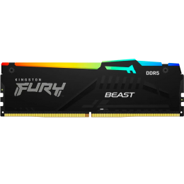 Память оперативная/ Kingston 8GB 6000MT/s DDR5 CL30 DIMM FURY Beast RGB EXPO