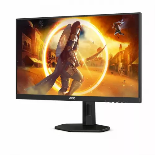 AOC Q27G4X 27'', 2560x1440, IPS, 180Hz, 80M:1, 450cd, 0.5ms, 2*HDMI, DP, Speakers, FreeSync, Flicker Free, G-Sync, H. Adj, pivot, VESA, 3Y, Black AOC