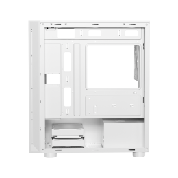 Корпус без блока питания/ Case PCCooler LM300 ARGB WH, Mini-Tower, TG, 1x120mm ARGB, 1xUSB-A 3.0 + 2xUSB-A 2.0, mATX, mITX White