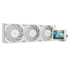 Водяное охлаждение для процессора/ Water Cooling System Thermalright Mjolnir Vision 360 (360mm, LED, White, ARGB/ Fans: 3x120mm, 69CFM, 27dBA, 2150RPM/ Pump height 65mm, Rad thickness 27mm/ S: 1700, 1200, 1851, 115X, 2011, 2066, AM5, AM4)