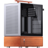 Корпус JONSBO T7 Mini-Tower без блока питания: стильный серебристый корпус для mATX и mITX с USB-A 3.0 и USB-C 3.2
