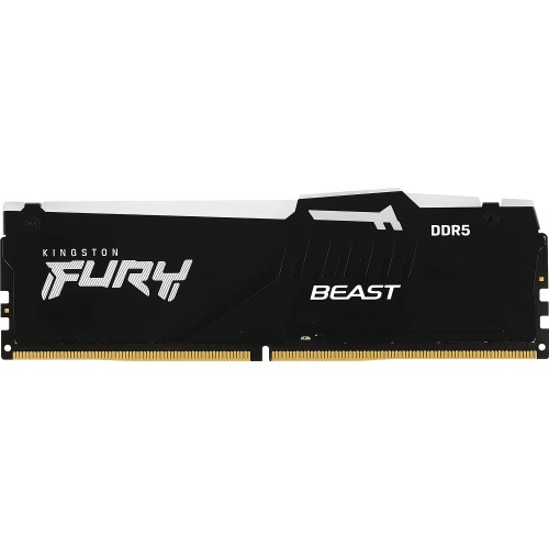 Оперативная память Kingston 8GB DDR5 6000MT/s CL30 DIMM FURY Beast RGB EXPO – Высокая производительность для геймеров