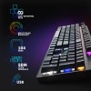 Клавиатура Оклик 970G Dark Knight: Механическая Игровая Клавиатура с LED Подсветкой, Черный/Серебристый, USB, 1.5м Кабель