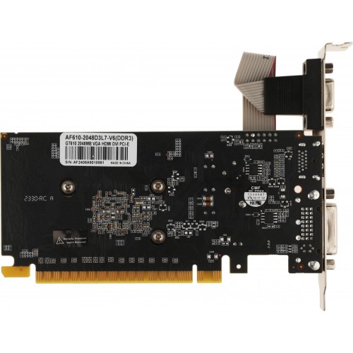 Купить видеокарту AFOX PCIE16 GT610 2GB DDR3 - Высокая производительность для ваших задач