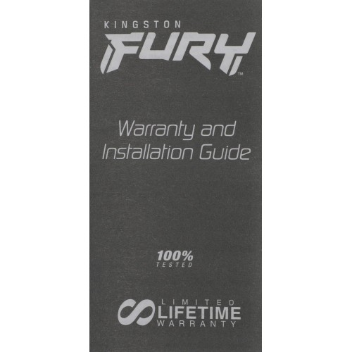 Купить оперативную память Kingston 8GB DDR5 4800MT/s CL38 SODIMM FURY Impact PnP для ноутбуков