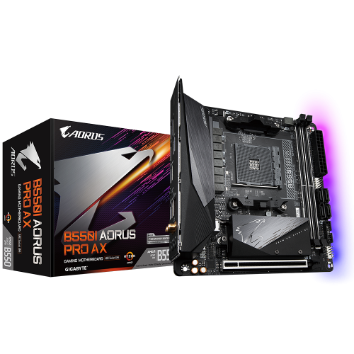 Материнская плата/ B550I AORUS PRO AX