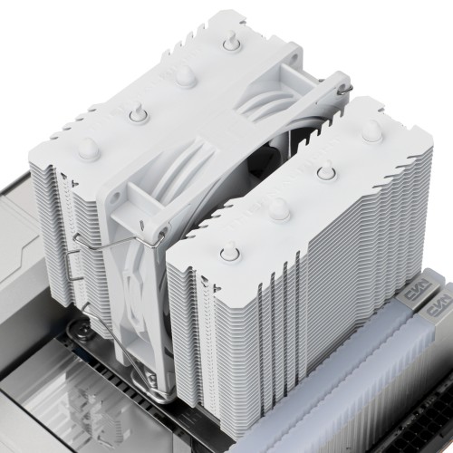 Кулер для процессора/ CPU Cooler Thermalright Peerless Assassin 90 SE White (4-pin PWM, 110mm, Ni/CU, 4x6mm, 1x92mm, 32.77CFM, 23.85 dBA, 2200RPM, S: 1700, 1200, 115X, AM5, AM4)