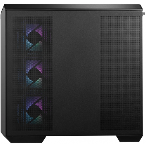 Корпус ПК без блока питания/ Case MSI MAG PANO M100R PZ, Mini-Tower, TG, 4x120mm ARGB, 1xUSB 3.2, 1xUSB 3.2 Type-C, mATX, mITX Black