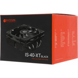 Кулер ID-Cooling IS-40-XT Soc-AM5/AM4/1200/1700/1851 черный 4-pin 14-35.2dB Al+Cu 100W 290gr Ret (IS-40-XT BLACK) [IS-40-XT BLACK]