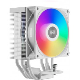 Кулер PcCooler R400 ARGB Soc-AM5/AM4/1200/1700/1851 белый 4-pin Al+Cu 180W Ret (R400-WHAWYX-US) [R400-WHAWYX-US]