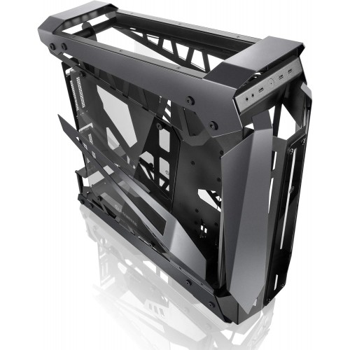 Корпус Raijintek NYX PRO Titan - Full-Tower без блока питания, серый, поддержка E-ATX, ATX, mATX и mITX