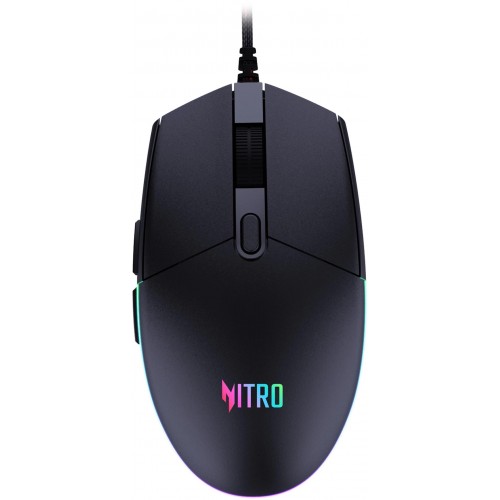 Мышь Acer Nitro OMW400 черный оптическая 6400dpi USB 6but (ZL.MCEEE.02U)