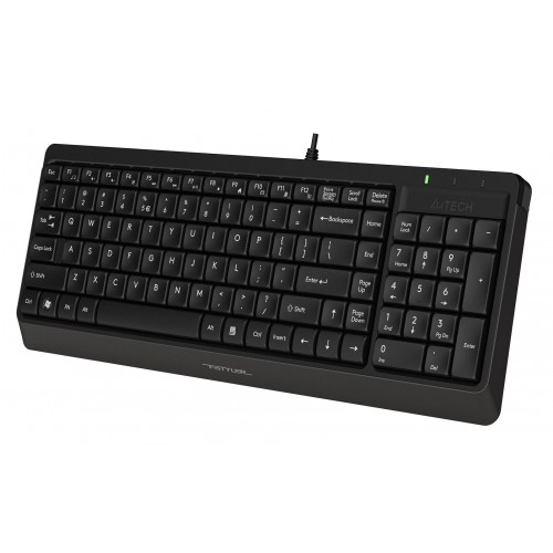 Клавиатура A4Tech FK15 черная USB с кабелем 1.5 м - надежный выбор для вашего компьютера