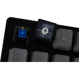 Клавиатура A4Tech B828N черный/серый USB for gamer LED (B828N (GREY+BLACK)) кабель 1.8м