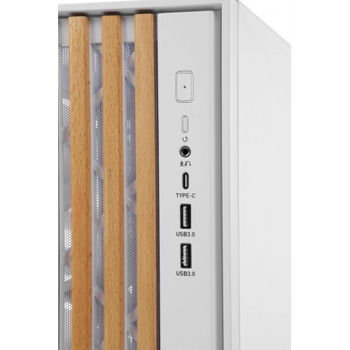 Корпус ATX Formula TimberLine T0 белый с поддержкой 6 вентиляторов и USB 3.0