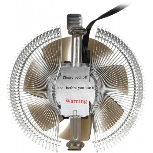 Кулер ID-Cooling DK-01 Soc-AM5/AM4/1200/1700/1851 черный 4-pin 29dB Al 95W 195gr Ret [DK-01]