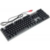 Клавиатура A4Tech B760 Механическая USB с LED для Геймеров — Серый Цвет, Черные Переключатели, Длина Кабеля 1.8м